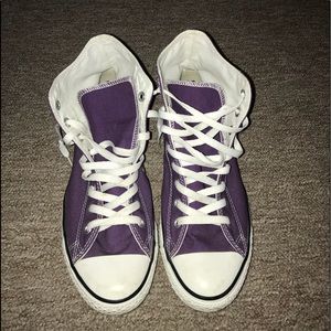 High Top Purple Converse